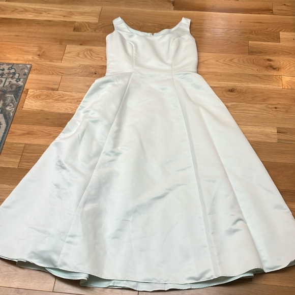Mary's Bridal Dresses & Skirts - Vintage pale blue gown sz 18 sleeveless